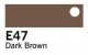 Copic Ciao-Dark Brown E47